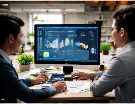 Marketing analytics dashboard